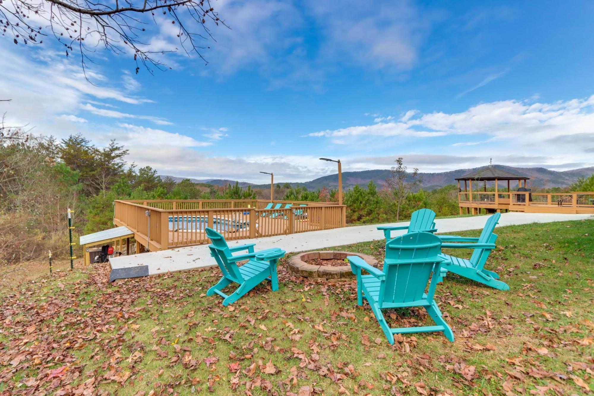 Stunning Copperhill Retreat With Mountain Views! Villa Exteriör bild